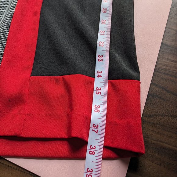 Perfect Mod Checkered Color Block Shift Dress - Picture 5 of 6